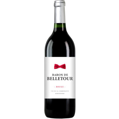 Вино Baron de Belletour красное полусладкое, 750мл