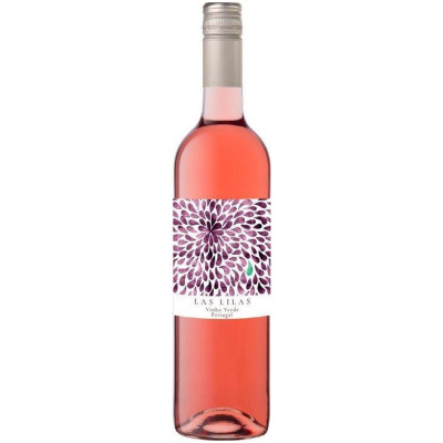 Вино Las Lilas Розе Vinho Verde DOC розовое полусухое 9.5%, 750мл