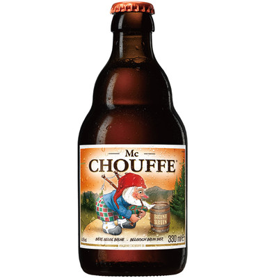 Пиво MC Chouffe тёмное нефильтрованное 8%, 330мл