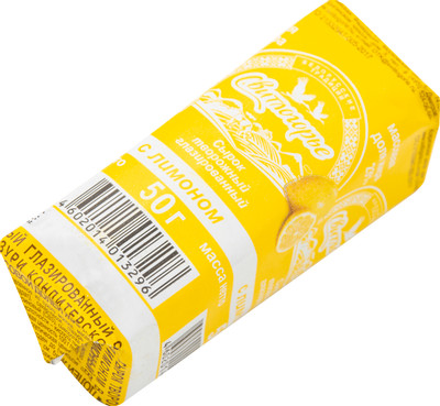 Сырок Свитлогорье лимонный вкус глазированный 23%, 50г