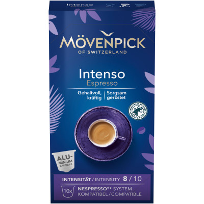 Кофе в капсулах Movenpick Espresso Intenso, 10х5,7г