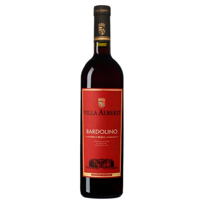Вино Villa Alberti Бардолино красное сухое 4.5-16.5%, 750мл