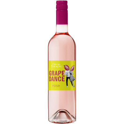 Вино Chateau Tamagne Grape Dance розовое полусухое, 750мл