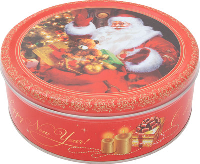 Печенье Regnum Новогоднее ассорти 2 сдобное со сливочным маслом, 400г