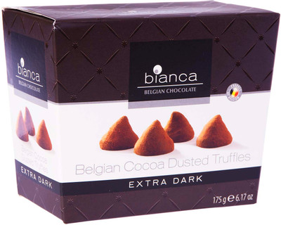 Конфеты Bianca Трюфели Extra Dark со вкусом тёмного шоколада, 175г