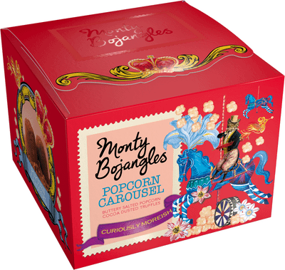 Трюфели Monty Bojangles Popcorn Carousel Curious Truffles, 150г
