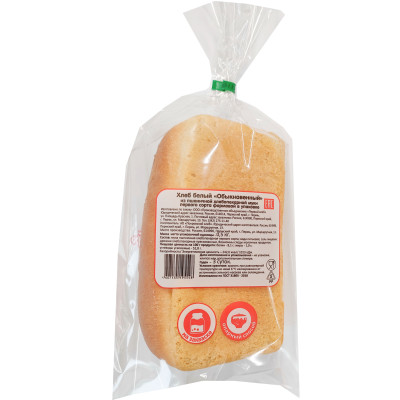 Хлеб Первый Хлеб обыкновенный белый, 500г