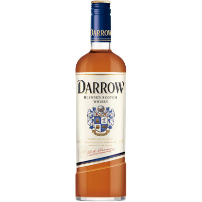 Виски Darrow шотландский купажированный 40%, 700мл