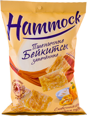 Бейкитсы пшеничные Hammock сливочный соус со сладким перцем запечённые, 140г