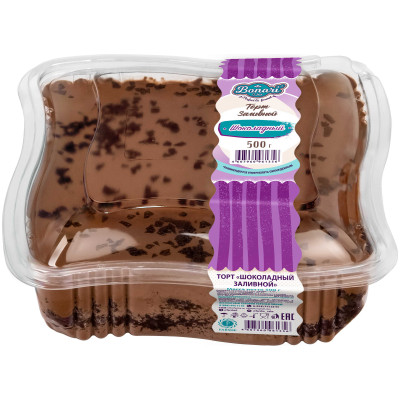 Торт заливной Farshe Шоколадный, 500г