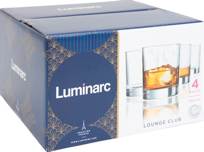 Набор стаканов Luminarc Лаунж клаб низких, 4х300мл