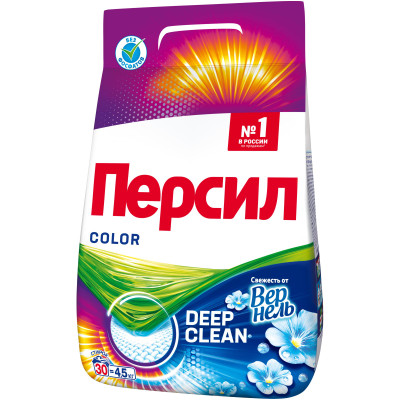 Порошок стиральный Персил Color Свежесть от Vernel, 4.5кг