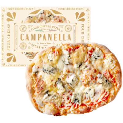 Пицца Campanella 4 сыра Римская, 330г