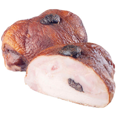Рулет из мяса птицы Бахрушинъ Утка пикантная варёно-копчёный