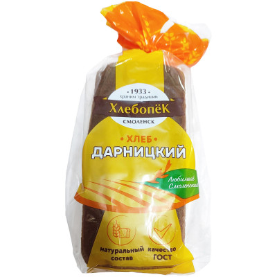 Хлеб Хлебопёк Дарницкий формовой, 650г