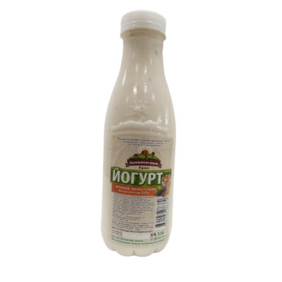 Йогурт Олимпийская ферма питьевой чернослив-мюсли 2.5%, 500мл