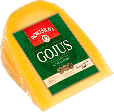 Сыр твёрдый Rokiskio Гоюс 40%