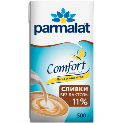 Сливки Parmalat
