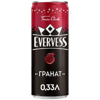 Тоникй Evervess Манящая Гранада, 330 мл