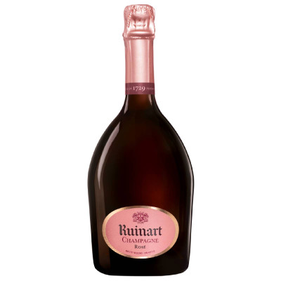 Вино игристое Ruinart Brut Rose Champagne AOC Second Skin розовое брют в п/у 12.5%, 750мл