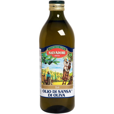 Масло оливковое Salvadori Olio Di Sansa рафинированное, 1л