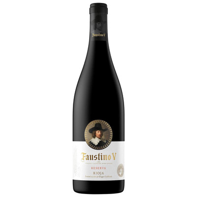 Вино Faustino V Reserva Rioja DOC красное сухое 13.5%, 750мл