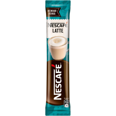 Напиток кофейный Nescafé Classic Latte растворимый, 7x18г