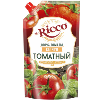 Кетчуп Mr.Ricco Pomodoro Speciale Томатный, 300г