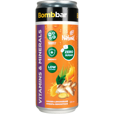Газированные напитки Bombbar
