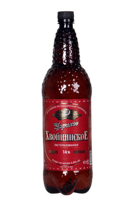 Пиво Хвойнинское Царское светлое 4.8%, 1.5л