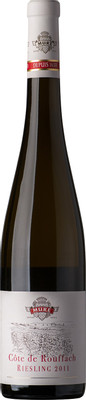 Вино Cote de Rouffach Рислинг белое полусухое 12%, 750мл