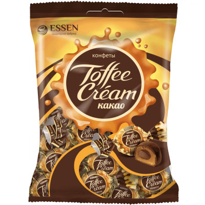 Конфеты Essen toffee cream какао, 200г