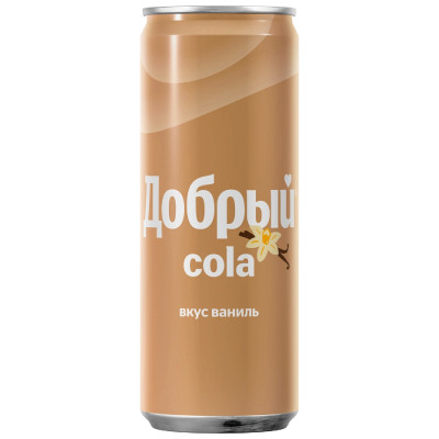 Напиток газированный Добрый Cola Ваниль, 330мл