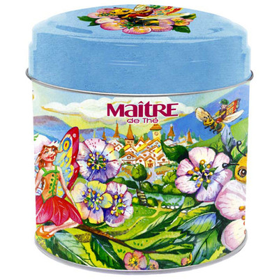 Чай Maitre de Thé Эльфы Цветочный сад черный байховый ароматизированный, 100г