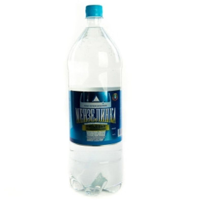 Вода Мензелинская артезианская питьевая 1 категории негазированная, 2л