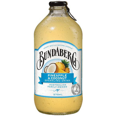 Напиток безалкогольный Bundaberg Pineapple&Coconut газированный, 375мл