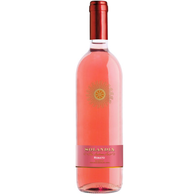 Вино Solandia Rosato розовое полусухое 12.5%, 750мл