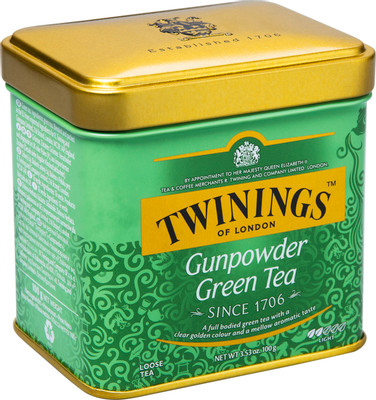 Чай Twinings Gunpowder зелёный, 100г