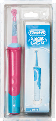 Зубная щётка детская Oral-B Stages Power Frozen электрическая D12.513K