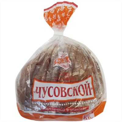 Хлеб Всеслав Чусовской подовый нарезанный, 600г