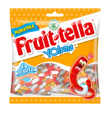 Мармелад Fruittella Yo!rms жевательный, 138г