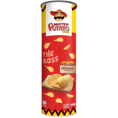 Чипсы Mister Potato картофельные оригинальные, 160 г