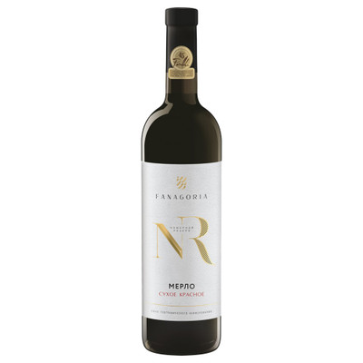 Вино Fanagoria Мерло красное сухое 12-14%, 750мл