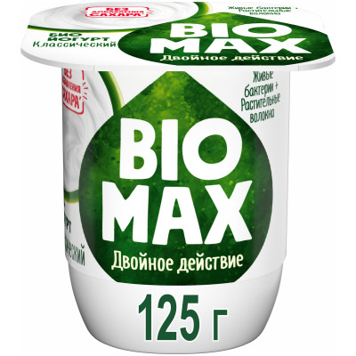 Биойогурт BioMax классический 2.7%, 125г