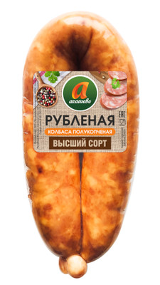 Колбаски полукопчёные Акашево Рубленые из мяса птицы высшего сорта