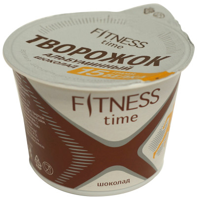 Творожок Fitness Time шоколад 5%, 100г