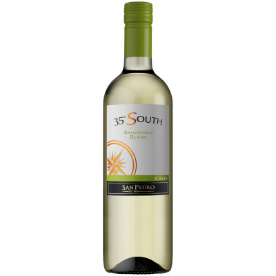 Вино 35° South Sauvignon Blanc белое сухое 0,75л, 12,5%