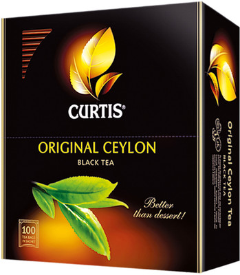 Чай Curtis Original Ceylon чёрный в пакетиках, 100х2г