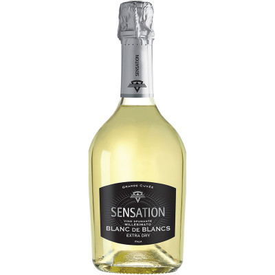 Вино игристое Sensation Блан де Блан белое сухое 12%, 750мл
