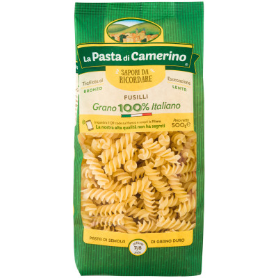 Фузилли La Pasta Di Camerlino из твёрдых сортов пшеницы, 500г